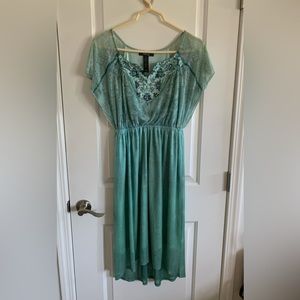 Style & Co Petite Nylon/Spandex Dress Size L